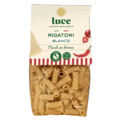 Rigatoni blancs bio Luce - 500 g