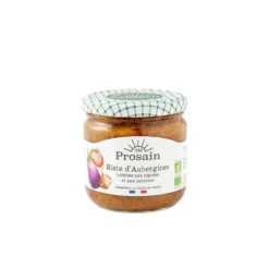 Riste d’aubergines bio en bocal de 345 g