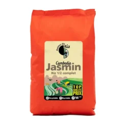 Riz jasmin 1/2 complet bio Autour du riz - 2 kg