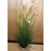 Roseaux artificiels en pot blanc H 100 cm x Ø 30 cm