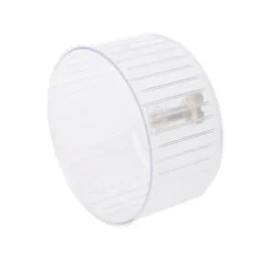 Roue d'exercice pour le rongeur en plastique transparent Zolux Neo - 14 x 10 x 14 cm