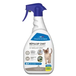 RŽpulsif d'intŽrieur et d'extŽrieur pour chat agrumes et lavande Francodex - 750 ml