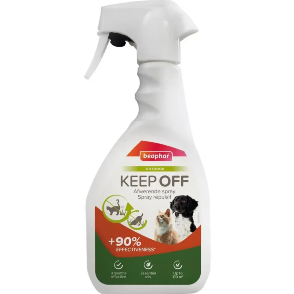 Répulsif extérieur chat Beaphar Kepp Off - spray de 500 ml
