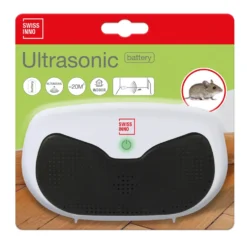 Répulsif à rongeurs ultrasonique sur batterie Swissinno