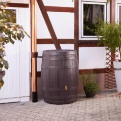 Réservoir à eau marron Tonneau Vino – 250 L
