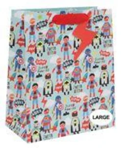 Sac à cadeaux multicolore grand modèle Pictura