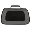 Sac de transport pliable pour chien coloris gris en nylon Wouapy – 40 x 24 x 25 cm