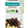 Sachet de billes croustillantes aux 3 chocolats bio Saveur et Nature - 150 g