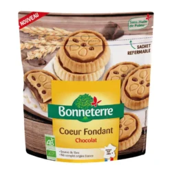 Sachet de cœur fondant chocolat bio Bonneterre - 180 g