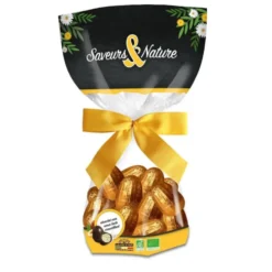 Sachet d’œufs fondants et croustillants enrobés de chocolat noir bio Saveur & Nature - 150 g