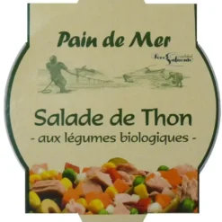 Salade de thon aux légumes biologiques Pain de mer - 250 g
