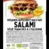 Salami végétarien bio tranches à l’italienne Wheaty - 100 g