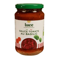 Sauce tomate basilic bio Luce - 340 g