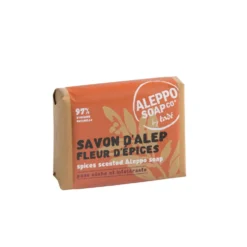 Savon d’Alep parfum fleur d’épices Tadé Méditerranée - 100 g