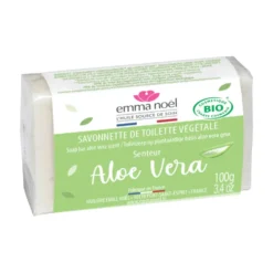 Savon à l’aloe vera cosmebio en format de 100 g