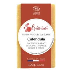 Savon solide "Calendula" huile d'amande douce et calendula - 100g
