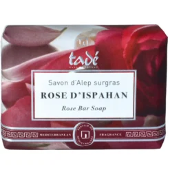 Savon solide d'Alep surgras Rose d'Ispahan