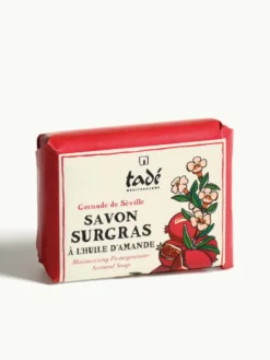 Savon surgras bio à l’huile d’amande parfum Grenade de Séville Tadé – 100 g