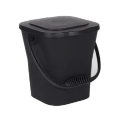 Seau à compost gris foncé - 6L