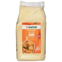 Semoule blanche grosse de blé dur bio – 500 gr