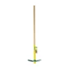 Serfouette forgée panne et fourche jaune/verte Leborgne - 30 cm