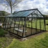 Serre de jardin S206 Blackline ACD coloris noir - 380 x 445 cm