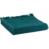 Serviette de toilette en coton coloris pétrole Julia - 50 x 100 cm