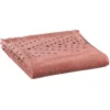 Serviette de toilette en coton coloris blush Julia - 50 x 100 cm