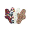 Serviette hygiénique nuit en coton Bio lavable Alterosac - 31 x 20 cm