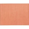 Set de table Canna coloris orange en polyester - 33 x 45 cm