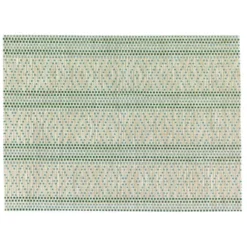 Set de table coloris émeraude en PVC Panama Winkler – 33 x 45 cm
