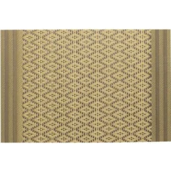 Set de table coloris noir/or en PVC Kadra Winkler – 33 x 45 cm
