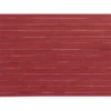 Set de table Manoka coloris rouge - 33 x 45 cm