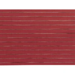 Set de table Manoka coloris rouge - 33 x 45 cm