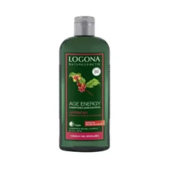Shampoing energy caféine bio en flacon de 250 ml