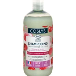 Shampooing protecteur de couleur bio Coslys cheveux colorés - 500 ml