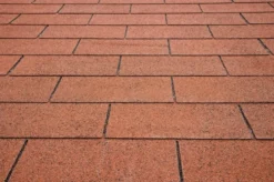Shingle en plaques, rouge 3m², PALMAKO - paquet