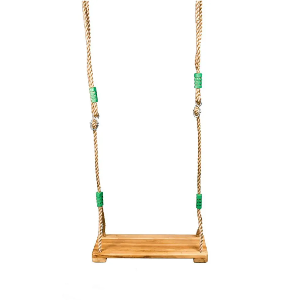Siège de balançoire en bois de luxe pour portique de 3 à 3,5 m