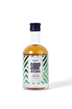 Sirop artisanal Bio à la verveine Quai Sud - Bouteille de 35 cl