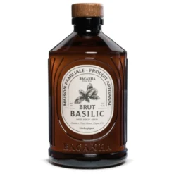 Sirop brut de basilic bio Bacanha - 400 ml