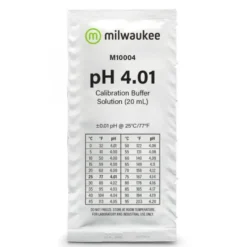 solution étalon pH 4.01, contenance 20ml - MILWAUKEE