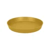 Soucoupe en plastique recyclé jaune miel Elho Loft Urban - Ø 28 cm