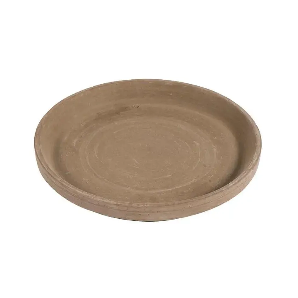 Soucoupe en terre cuite basalt Spang Xlu - Ø 14 cm