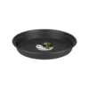 Soucoupe Green Basics 10 cm noire ELHO