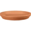 Soucoupe émaillée imperméable Deroma Cotto - Ø 27 cm