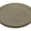 Soucoupe pour pot coloris gris en terre recyclée - Ø 42 cm