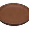 Soucoupe pour pot coloris rouge en terre recyclée - Ø 26 cm