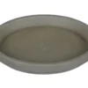 Soucoupe pour pot de fleurs coloris gris - Ø 18 cm
