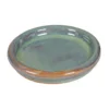 Soucoupe ronde en grès émaillé coloris jadevert Ø 37 x 4,5 cm