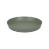 Soucoupe ronde vert pistache en polypropylène recyclé Elho Loft Urban – Ø 24 cm